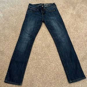 Gap real straight fit jeans.